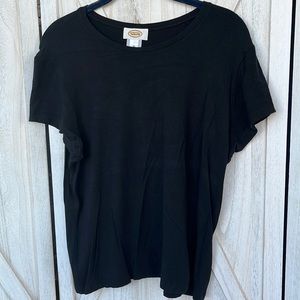 Talbots Cap Sleeve Heavy Knit Tee
